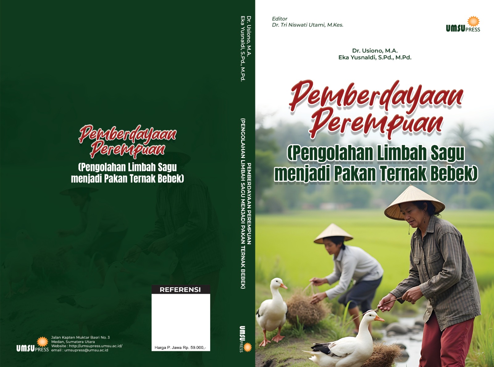 Pemberdayaan Perempuan (Pengolahan Limbah Sagu menjadi Pakan Ternak Bebek) - Gambar 2