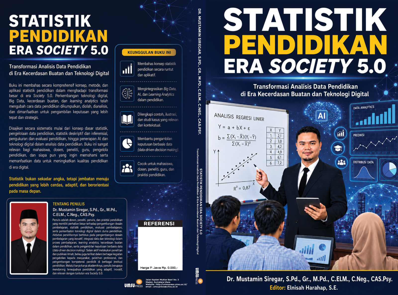 Statistik Pendidikan Era Society 5.0: Transformasi Analisis Data Pendidikan di Era Kecerdasan Buatan dan Teknologi Digital